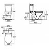 Крышка-сиденье для унитаза Ideal Standard Areal с микролифтом